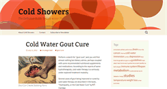 Desktop Screenshot of cold-showers.com
